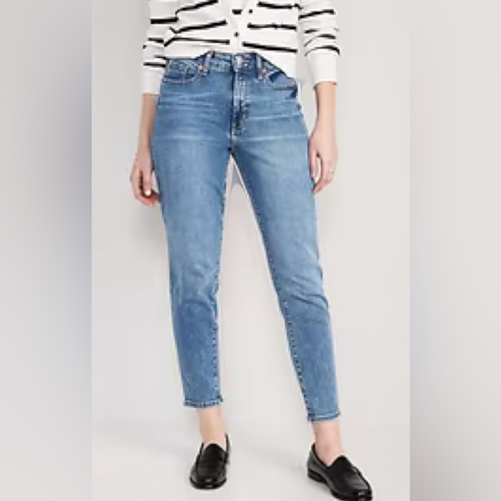 3/$20! Old Navy High-Rise OG Straight Jeans